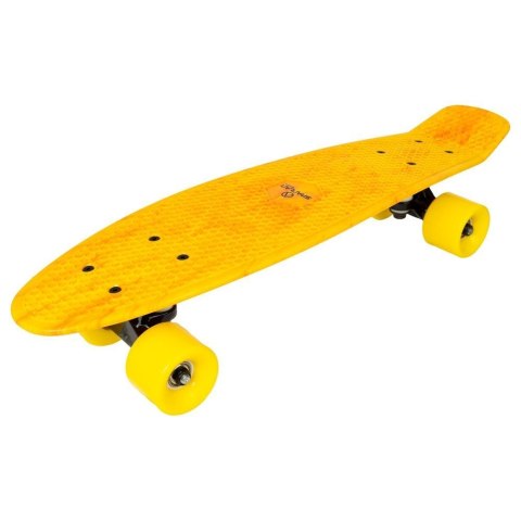 Deskorolka Fiszka SPARTAN Yellow 57 cm