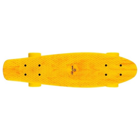 Deskorolka Fiszka SPARTAN Yellow 57 cm Deskorolka Fiszka SPARTAN Yellow 57 cm