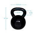 Kettlebell Żeliwny Kula Kettle SPARTAN 28 kg